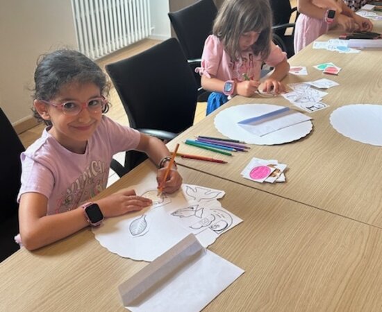 Sfeerbeelden van het Karmelkinderkoor