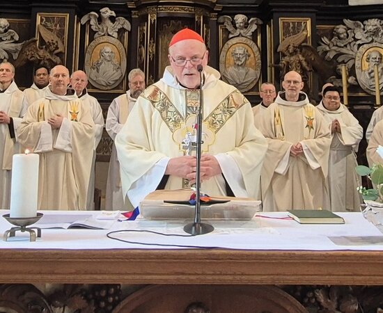 Avondmis met kardinaal Anders