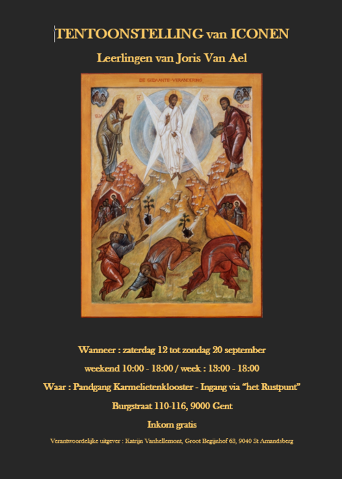 Tentoonstelling van iconen
