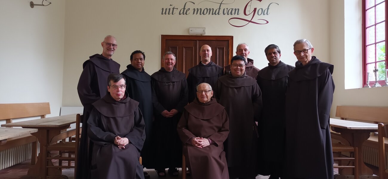 Generale visitatie met definitor <br>Fr. Christophe Marie