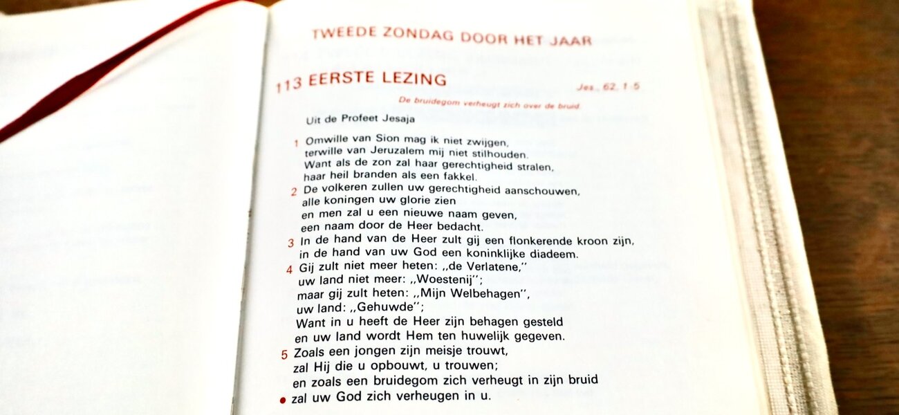 Homilie Pater Piet Hoornaert 19 januari 2025 : 2de zondag door het Jaar C
